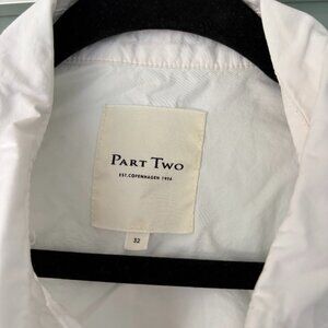 White, button up blouse